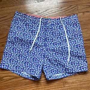 Bonobos Navy Floral Swim Trunks